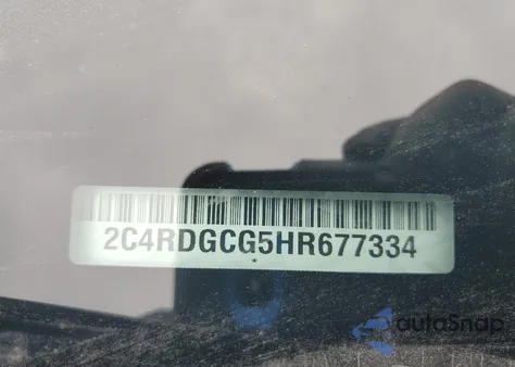 2017 Dodge Grand Caravan Sxt from USA, damaged, VIN 2C4RDGCG5HR677334